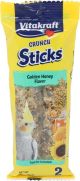 Vitakraft Crunch Sticks Golden Honey Flavor for Cockatiels 3.5oz - 2pk