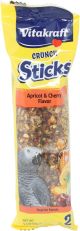 Vitakraft Crunch Sticks Apricot & Cherry Flavor for Parrots 5.5oz - 2pk