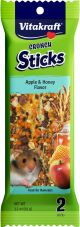Vitakraft Crunch Sticks Apple & Honey Flavor for Hamsters 2 sticks 3.5oz