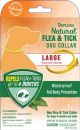 TROPICLEAN Natural Flea & Tick Dog Collar - Large - For Necks up to 25in