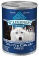 Blue Buffalo Wilderness Senior Turkey & Chicken Grill 12.5oz can