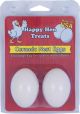 HAPPY HEN Ceramic Nest Eggs White