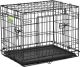 CONTOUR Double Door Folding Crate Small 24in