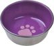 VANNESS Stainless Decorated Cat Dish 8oz