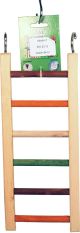 Happy Beaks Wooden Hanging Ladder 14 inch