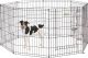 Contour Exercise Pen with Door  Black - 30 inch