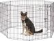 Contour Exercise Pen with Door  Black - 36 inch