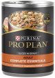 Pro Plan Complete Essentials Adult Dog Chicken & Vegetables Slices in Gravy 13oz