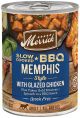 MERRICK Dog Grain Free BBQ Memphis Style with Glazed Chicken 12.7oz can