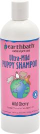 EARTHBATH Ultra-Mild Puppy Shampoo - Wild Cherry Scented 16oz