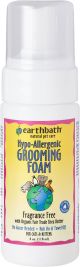 EARTHBATH Hypoallergenic Grooming Foam for Cats 4oz - Fragrance Free