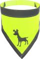 ALCOTT Visibility Dog Bandana Yellow Small - Fits 10in-14in