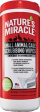 NATURE'S MIRACLE Small Animal Cage Scrubbing Wipes 30ct