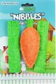 A&E Nibbles Loofah Carrot & Celery Chew 3pk