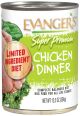 EVANGERS Super Premium LID Chicken Dinner Dog Can 12.5oz