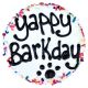 TAJ MA-HOUND Brownie Birthday Cake for Dogs - Carob Frosted