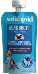 SOLID GOLD Bone Broth Meal Topper Chicken Bone Broth w/ Lavender & Chamomile 8oz