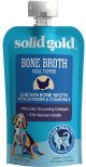SOLID GOLD Bone Broth Meal Topper Chicken Bone Broth w/ Lavender & Chamomile 8oz