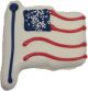 PREPPY PUPPY American Flag Cookie