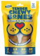 LENNOX Tender Chewy Bones with Real Chicken Rawhide Alternative 2pk