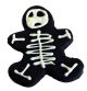 PREPPY PUPPY Skeleton Gingerbread Man Cookie