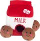 ZIPPY PAWS Holiday Burrow Santa's Milk & Cookies