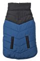 FASHION PET Color Block Puffer Blue Medium