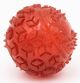 Zippy Paws Holiday Squeaker Ball Red SM