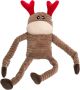 Zippy Paws Holiday Crinkle Reindeer LG