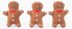Zippy Paws Holiday Miniz Gingerbread Men 3PK
