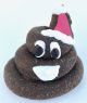 TAJ MA HOUND Christmas Poo Emoji Cookie