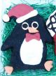 TAJ MA HOUND Santa Penguin Cookie
