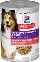 Science Diet Adult Sensitive Stomach & Skin Salmon & Vegetable Entrée 12.8oz