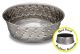 LOVING PETS Ruff N Tuff Stainless Steel Diamond Plated Bowl 5 Qt