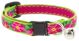 LUPINE Petunias Cat Collar W/Bell 1/2in wide x 8-12in