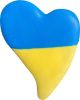 PREPPY PUPPY Heart for Ukraine Cookie