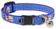 LUPINE Cat Snowville 1/2in wide x 8-12in Collar with Bell