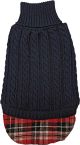 FASHION PET Un-Tucked Sweater Navy Small