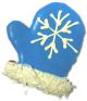 TAJ MA HOUND Christmas Mitten Cookie