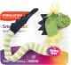 SMARTYKAT Bendy Buddy Bendable Plush Catnip Toy