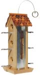 Perky Pet Tin Jay Wood Bird Feeder - Holds 2 lbs