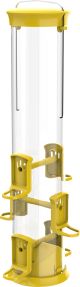 Nature's Way Yellow Thistle Plastic Tube Feeder Large