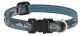 LUPINE Sand Shark Adjustable Dog Collar 1/2in wide x 8-12in