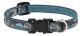 LUPINE Sand Shark Adjustable Dog Collar 1/2in wide x 10-16in