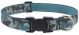 LUPINE Sand Shark Adjustable Dog Collar 1in wide x 12-20in