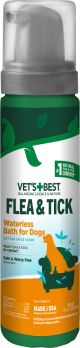 VET'S BEST Flea & Tick Dog Waterless Bath 8oz