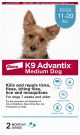 K9 Advantix Classic for Medium Dogs, 11-20lbs 2pk