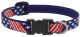 LUPINE MICROBATCH OLD GLORY DOG 1/2IN COLLAR 10-16IN