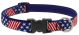 LUPINE MICROBATCH OLD GLORY DOG 3/4IN COLLAR 15-25IN