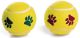 SPOT Mint Pawprint Tennis Balls 2pk